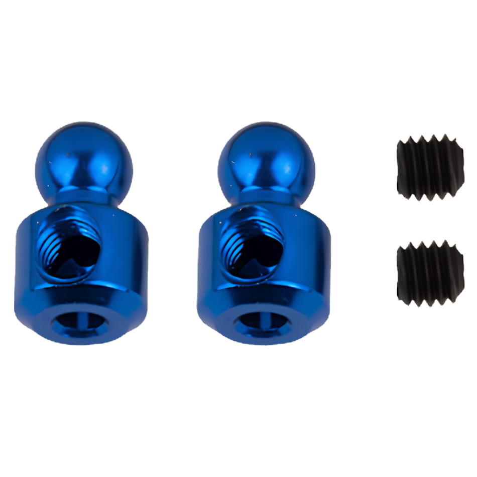 Team Associated RC10B7 Anti-Roll Bar Hardware Set Blue 92457