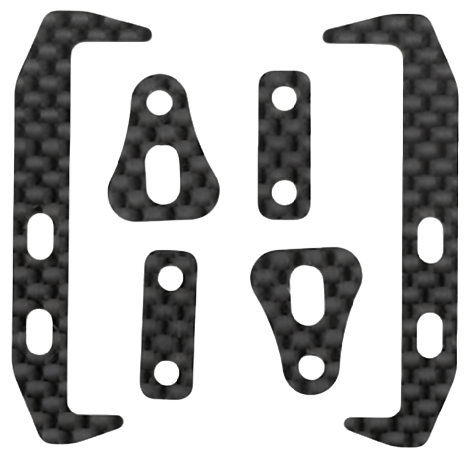 Team Associated RC10TC8 FT Carbon Fibre Battery Holder Set 1/10 ASS32101