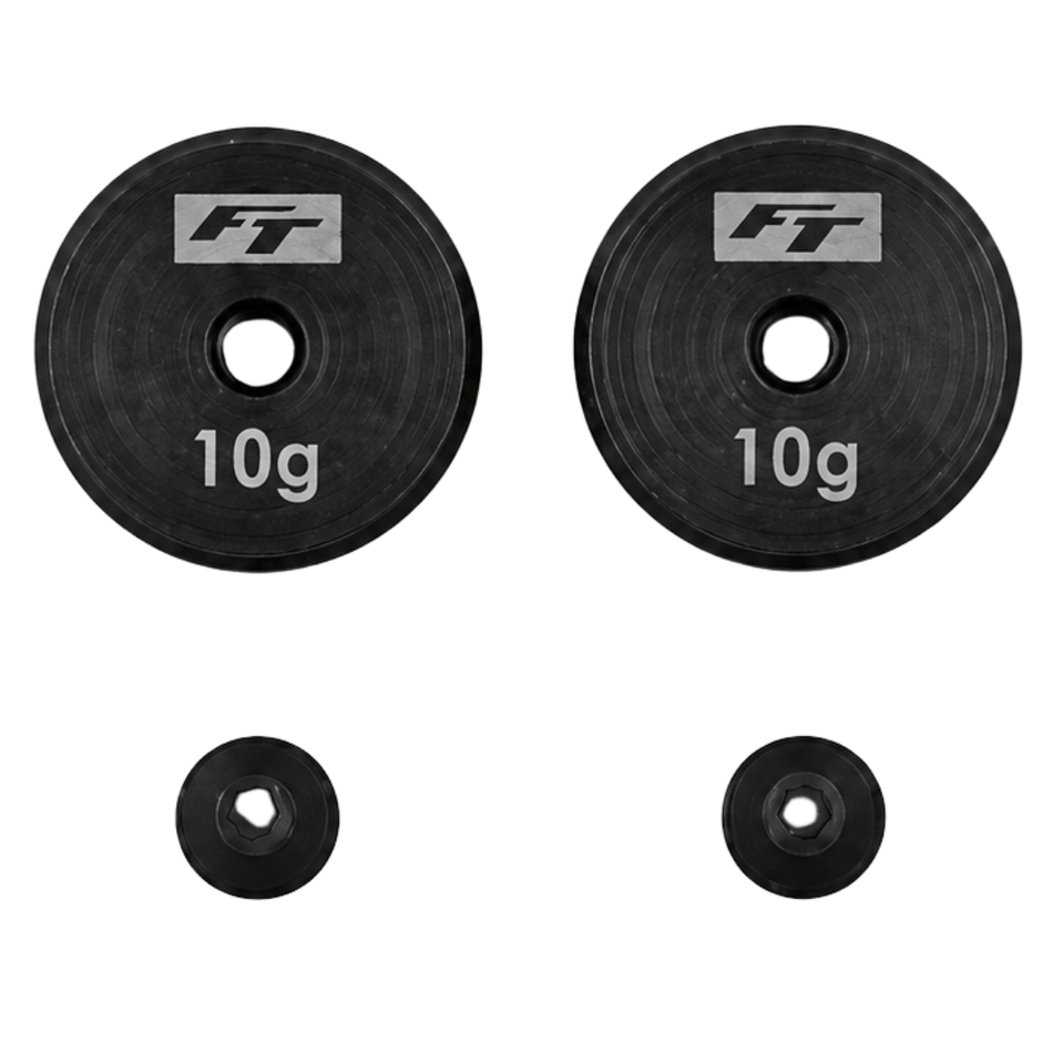 Team Associated RC10TC8 FT Steel Chassis Weight Set 10g 32088