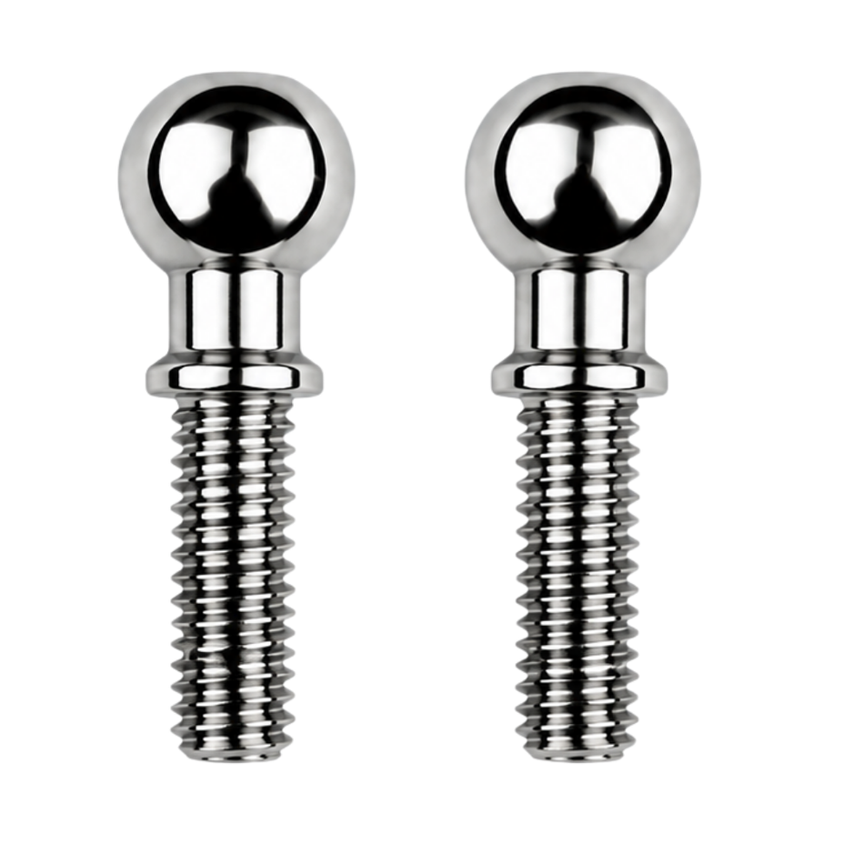Team Associated RC10TC8 FT Titanium Pillow Balls 8mm 32102