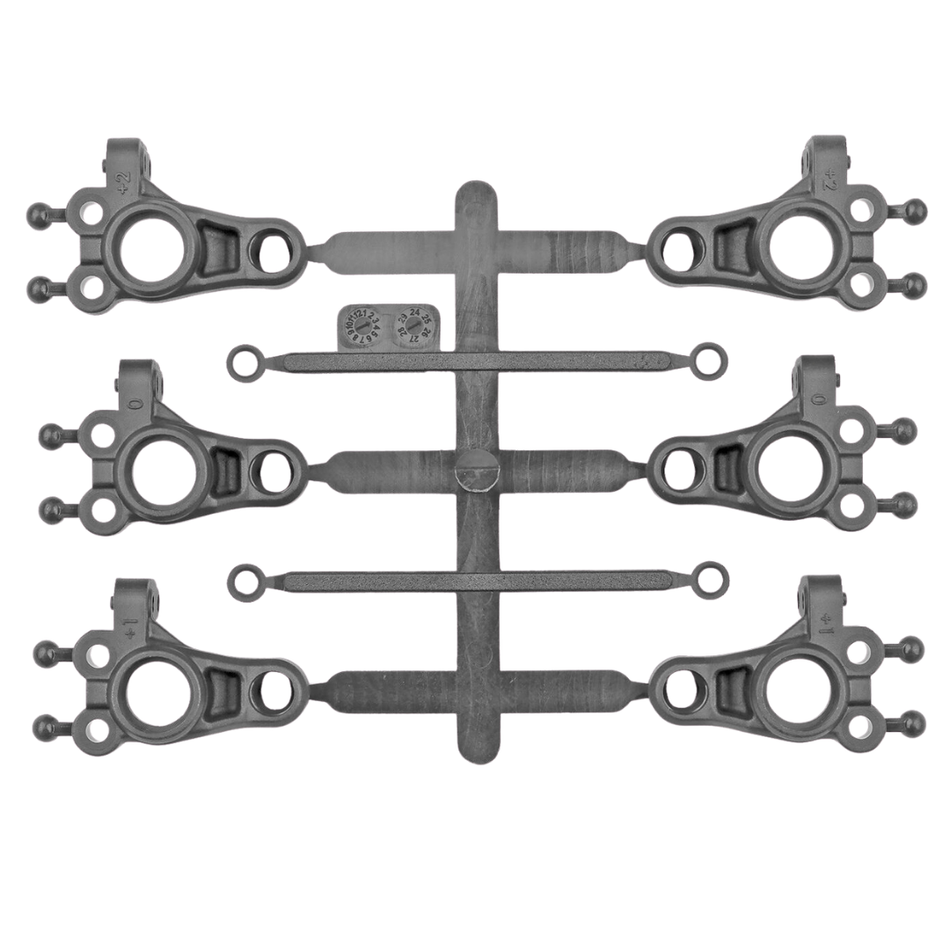 Team Associated RC10TC8 Factory Team Carbon Steering Block Set 32065