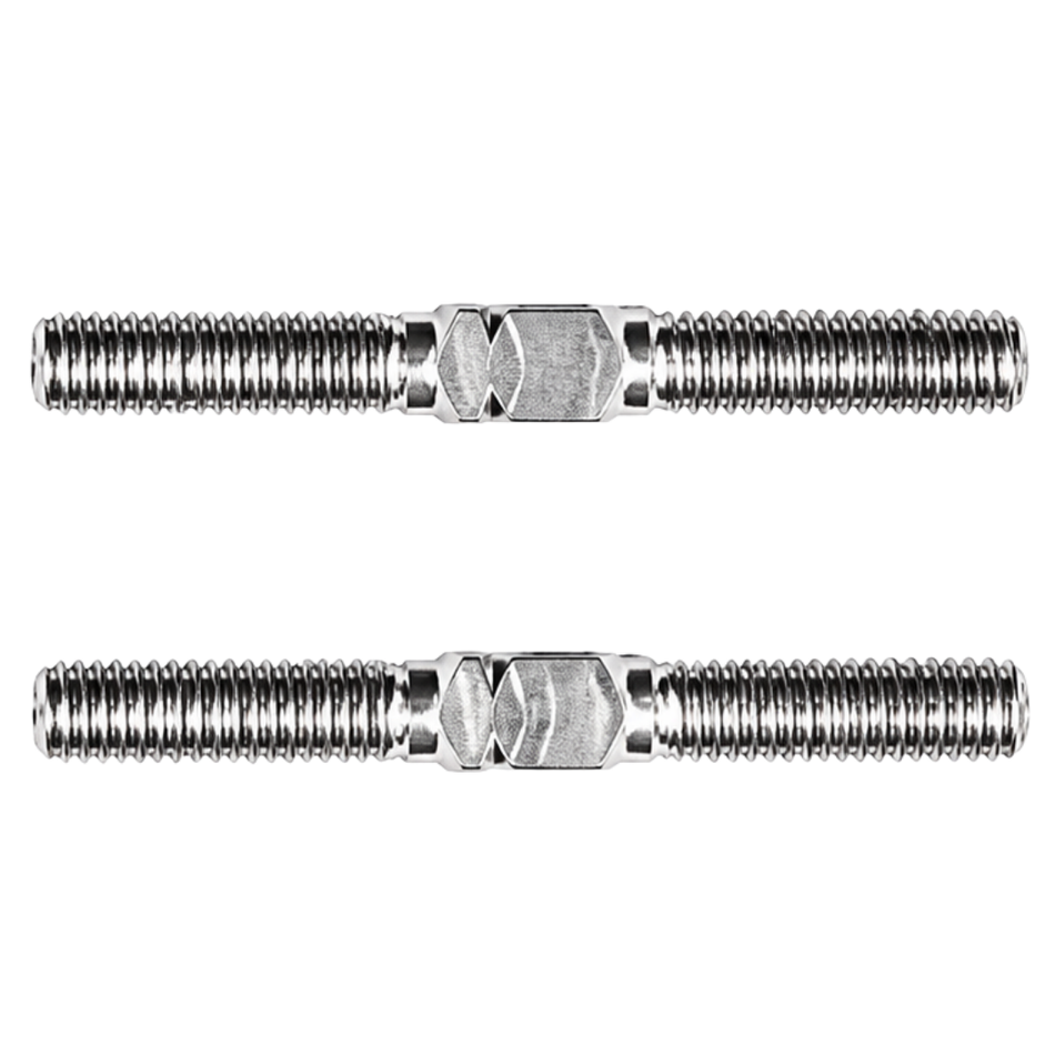 Team Associated RC10TC8 Factory Team Titanium Turnbuckles M3x26mm 32048