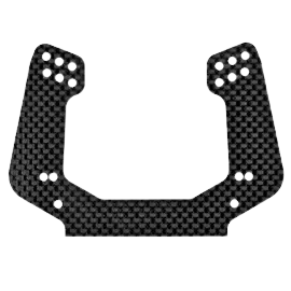 Team Associated RC10 FT Carbon Fibre Front Shock Tower 3mm 6722