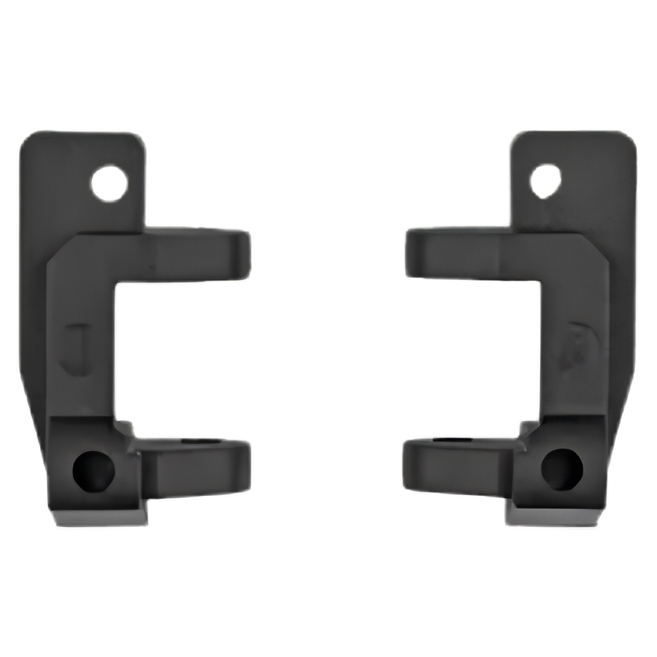 Team Associated RC10 Front Caster Blocks 25 Degree Black 6402