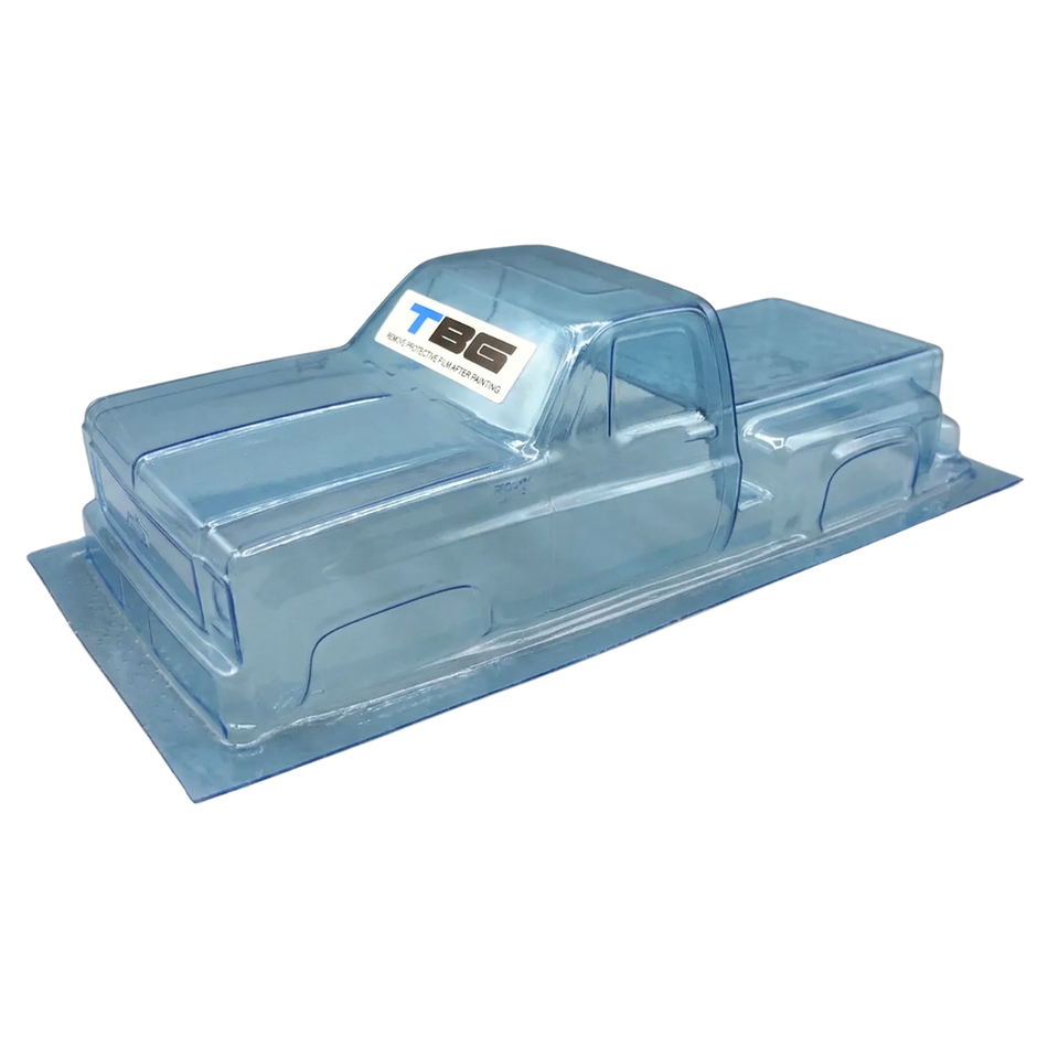 Team Bluegroove TBG 1/24 1977 Chevy Sidestep Crawler Body Shell Clear Unpainted