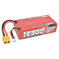 Team Corally Sport Racing 50C 2500mAh 7.4V 2S Shorty LiPo XT60 C-49402