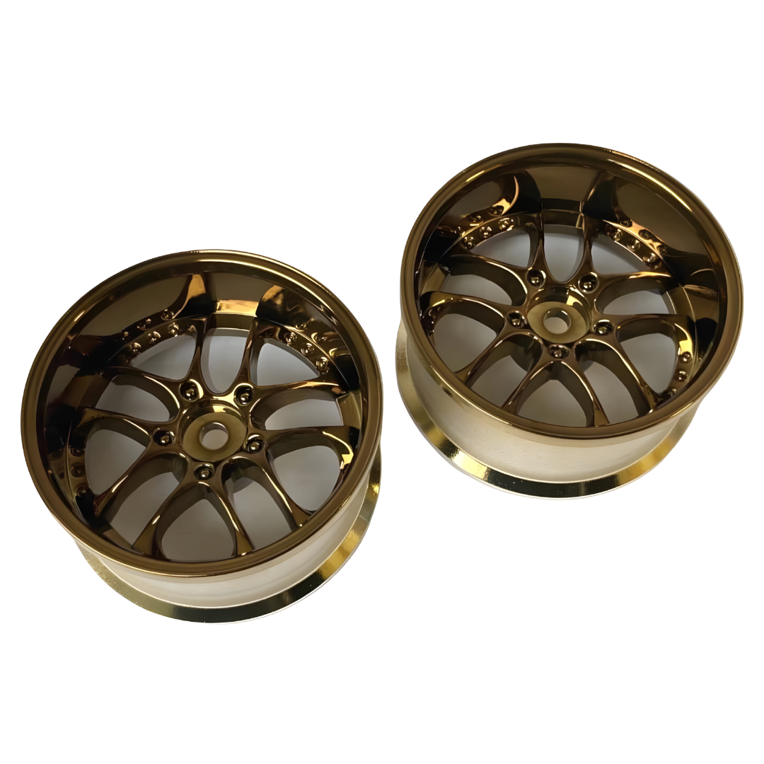 Minerva Rims Topline SSR Agle Minerva 1/10 Drift Wheels Deep Face Offset 7 (Gloss B ...