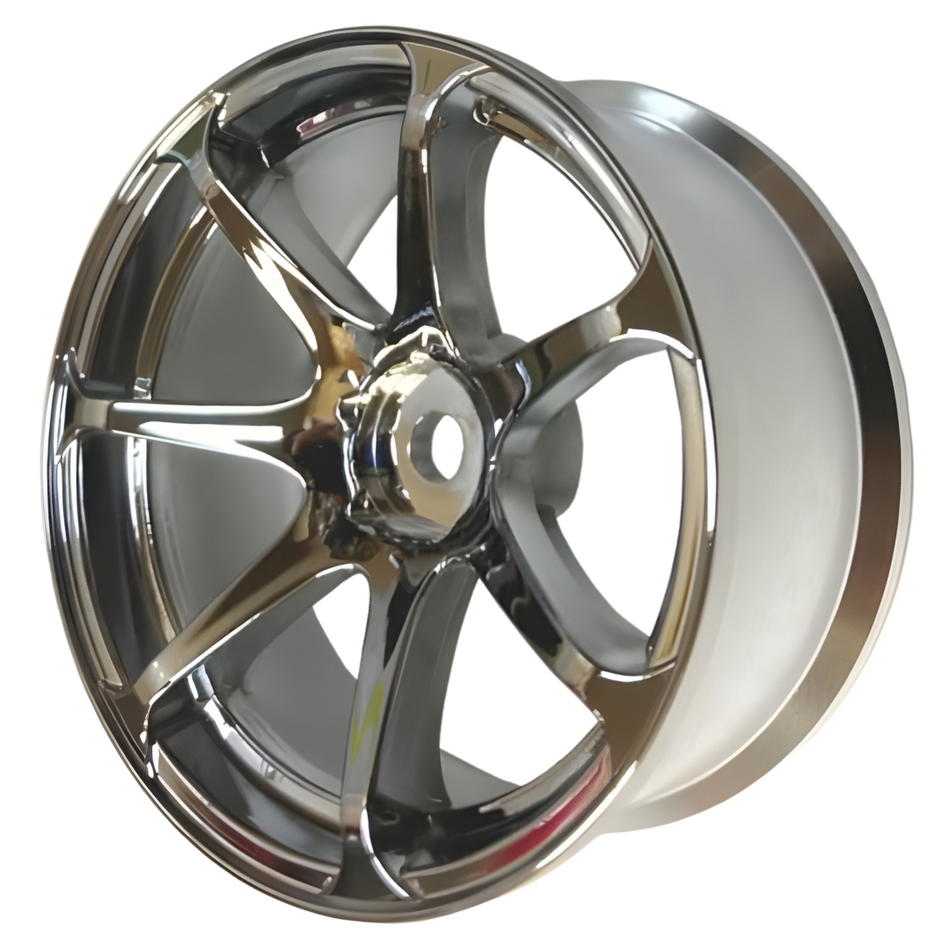 Topline AVS Model T7 Drift Wheels Offset 5 Chrome Silver IW-1205CS