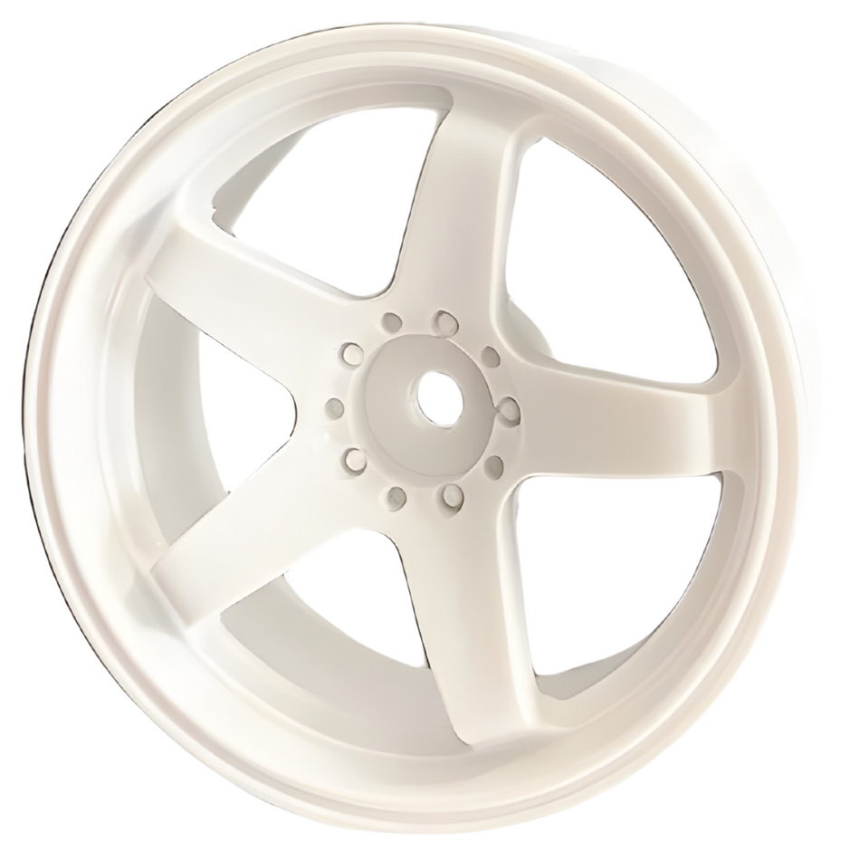 Topline N Model Ver.3 Drift Wheels Offset 6 White TDW-0616WH