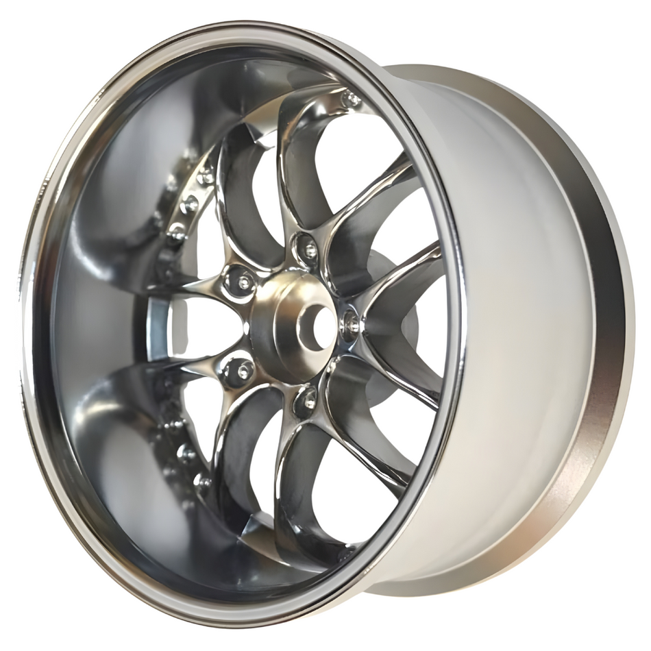 Topline SSR Minerva Drift Wheels Offset 5 Matte Chrome TDW-053MC