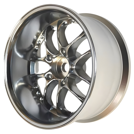 Minerva Rims Topline SSR Minerva 1/10 Drift Wheels Offset 7 (Matte Chrome) TDW-073M ...