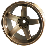 Topline N Model Ver.3 Drift Wheels Offset 5 Bronze TDW-054BR