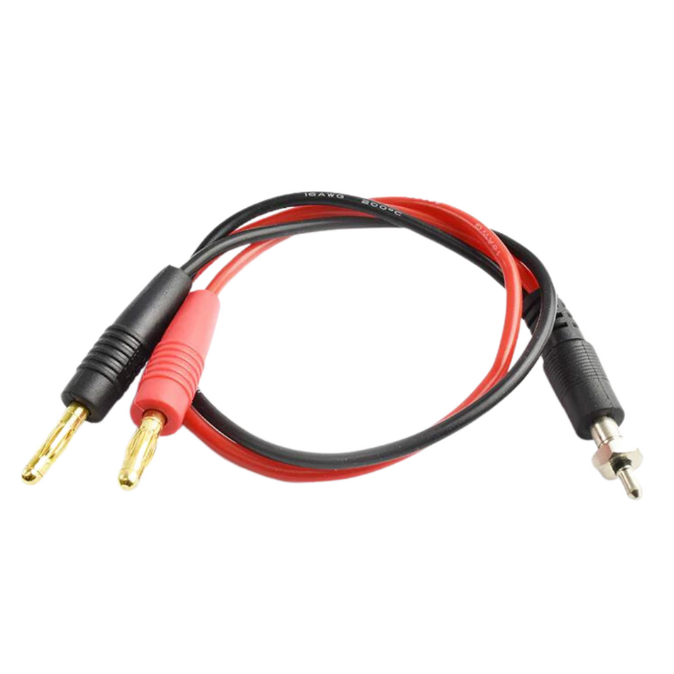 Tornado RC Glow Connector to 4mm Connector Charging Cable TRC-4013