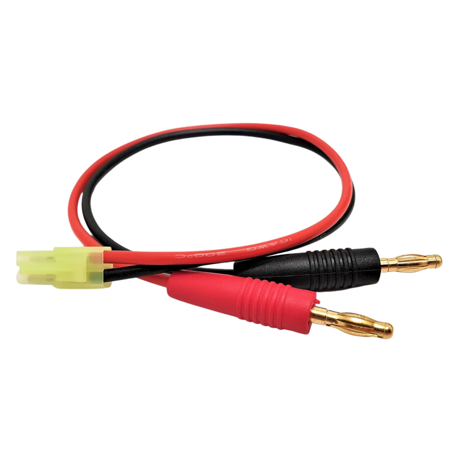 Tornado RC Micro Tamiya Charge Cable, 16AWG 30cm Silicone Wire TRC-40129B