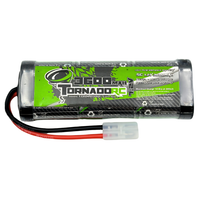 Tornado RC 3600mAh 7.2V NiMH Stick Pack Tamiya Connector 32pcs TRC-3600