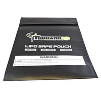Tornado RC Extra Large LiPo Safety Pouch Bag 23cm x 30cm TRC-LPBAG