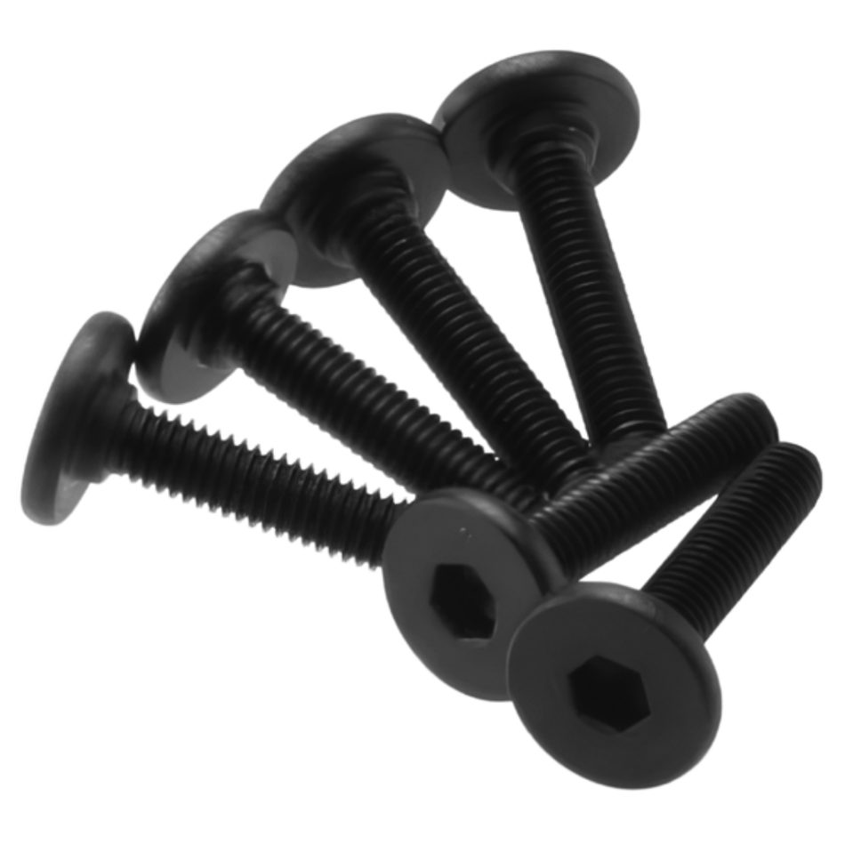 Traxxas 3x15mm Flat-Head Machine Screws Hex Drive 6pc 3646