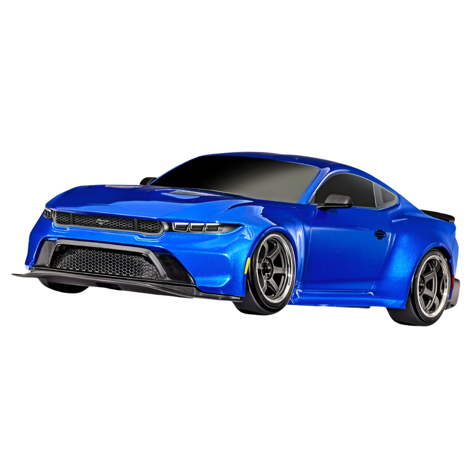 Traxxas 4-Tec Ford Mustang 1/10 RWD Drift Car RTR RC Car (Blue) 105237-4