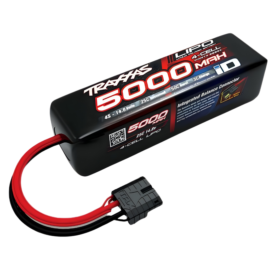 Traxxas 5000mah 14.8v 4S 25C LiPo Battery (Long) 2889X