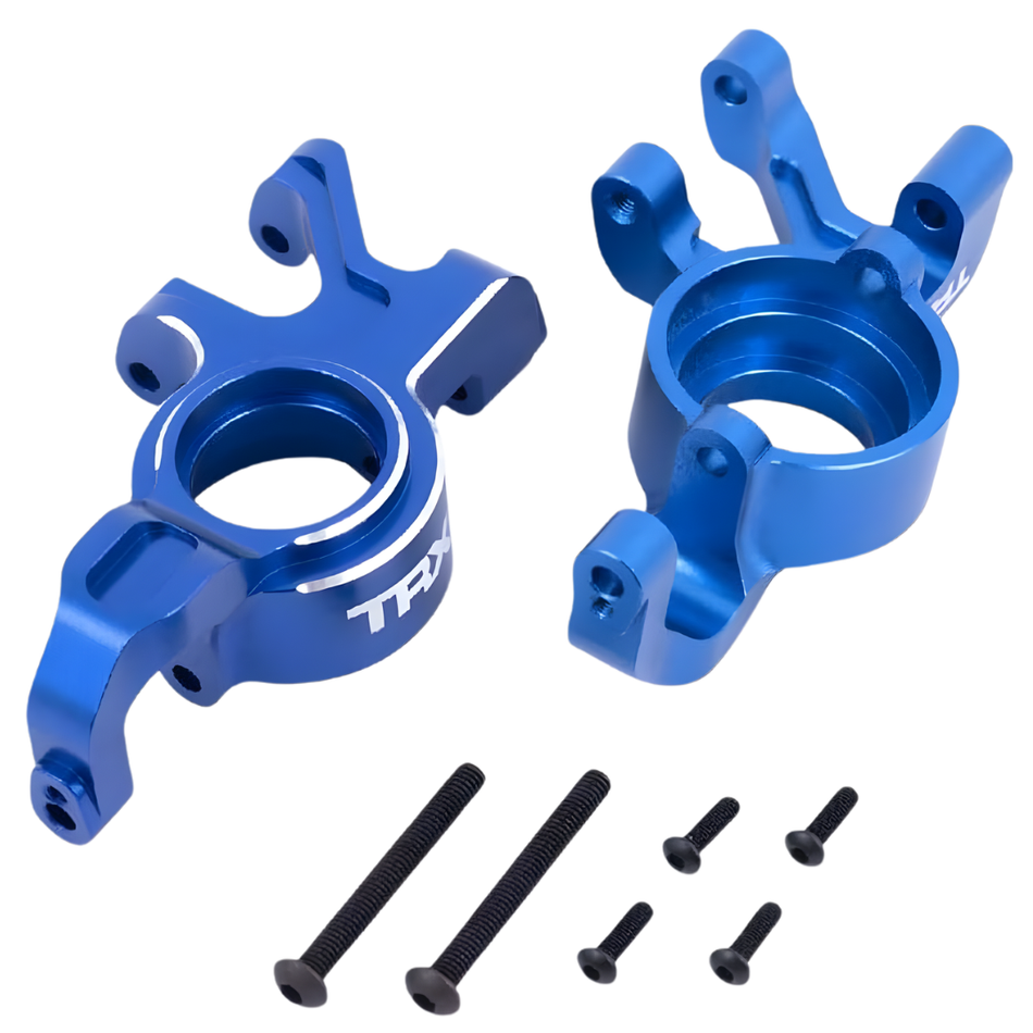 Traxxas Aluminium Steering Blocks Left Right Blue 7836-BLUE