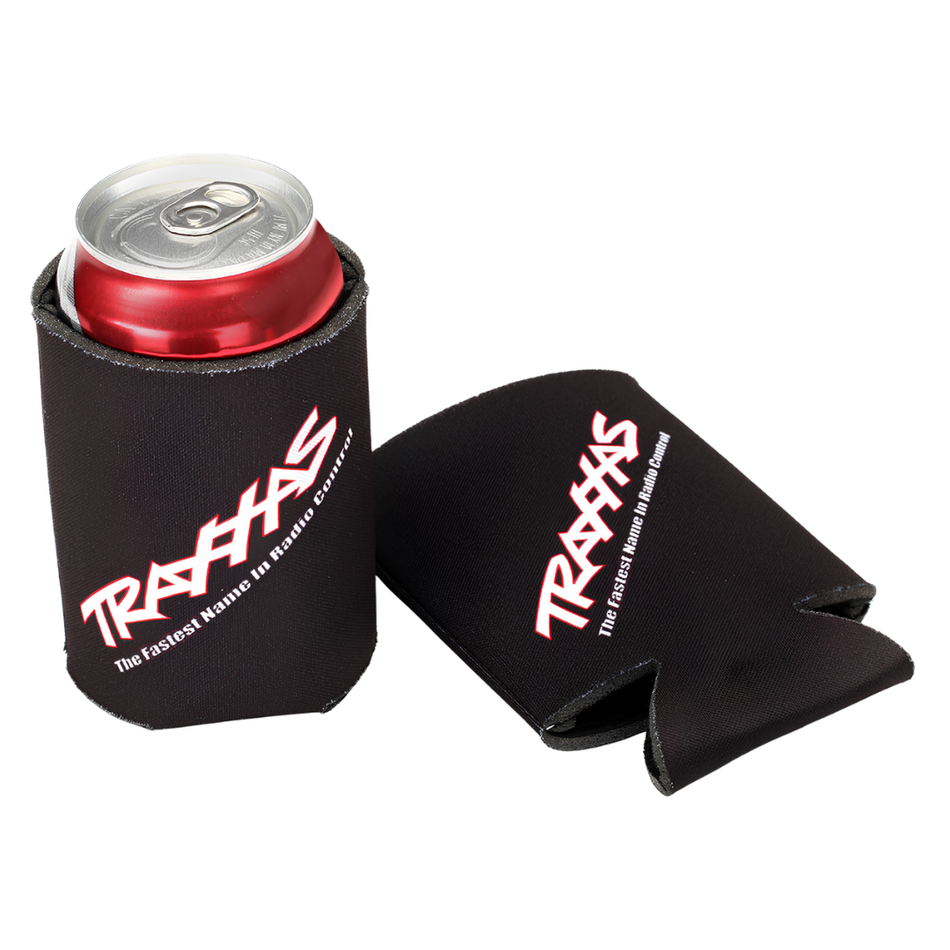 Traxxas Black Can Koozie Drink Cooler Logo Accessory 6180