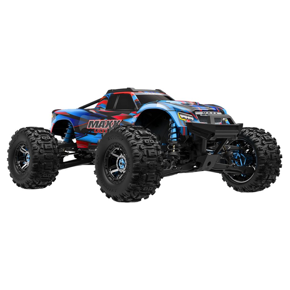Traxxas Maxx Ultimate 1/10 RC Monster Truck Brushless 4WD Blue 89087-4