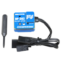 Yokomo V4 RC Drift Performance Gyro w/ EP Adjustment Blue DPP-302V4BL