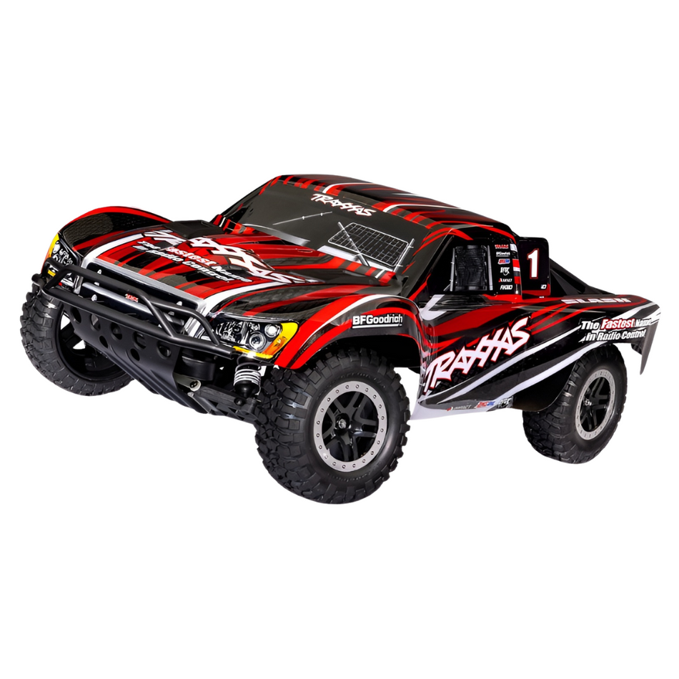 Traxxas Slash HD 1/10 2WD Short course Truck RTR RC Car w/ USB C (Red) 58234-8