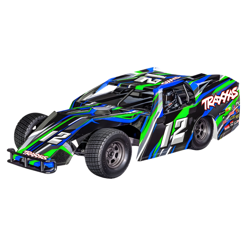 Traxxas Slash Mudboss 1/10 2WD Dirt Oval Racer RC RTR Green 104354-74GRN