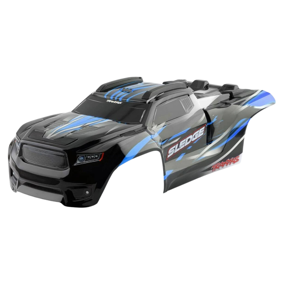 Traxxas Sledge 1/8 Monster Truck Painted Body Shell (Blue) 9511A