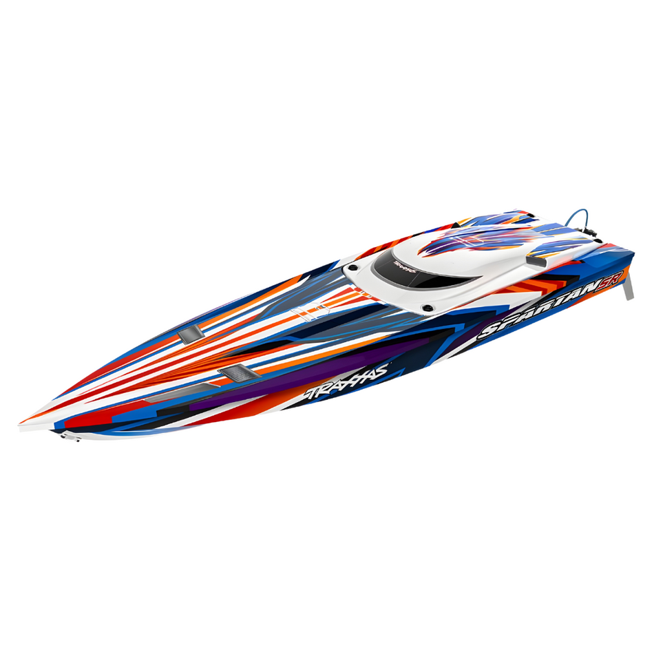 Traxxas Spartan SR 36" Brushless Electric RC Boat RTR (Orange) 103076-4ORNG