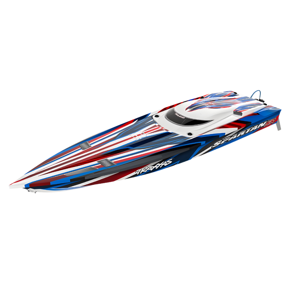 Traxxas Spartan SR 36" Brushless Electric RC Boat RTR (Red) 103076-4RED