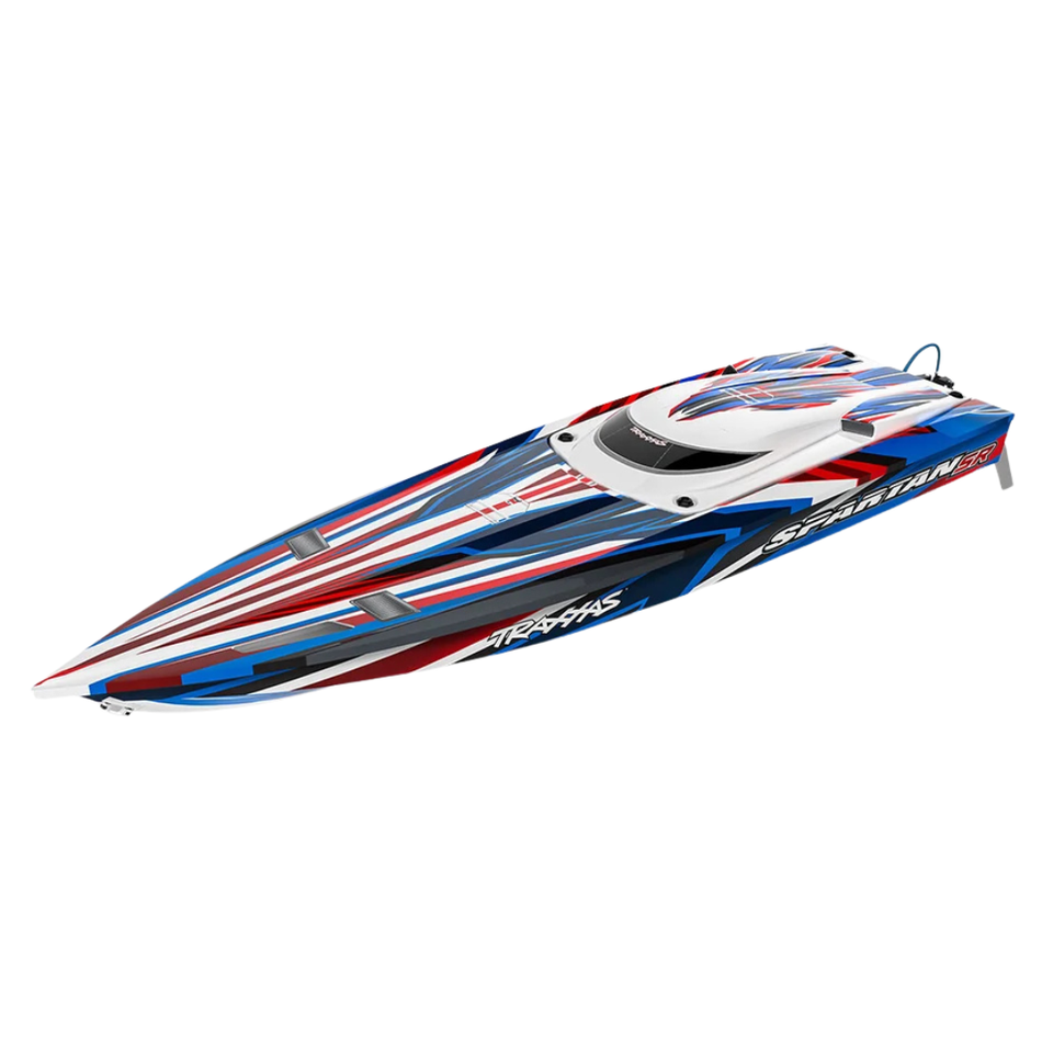 Traxxas Spartan SR 36in Brushless Deep-V Race Boat Red 103076-4RED