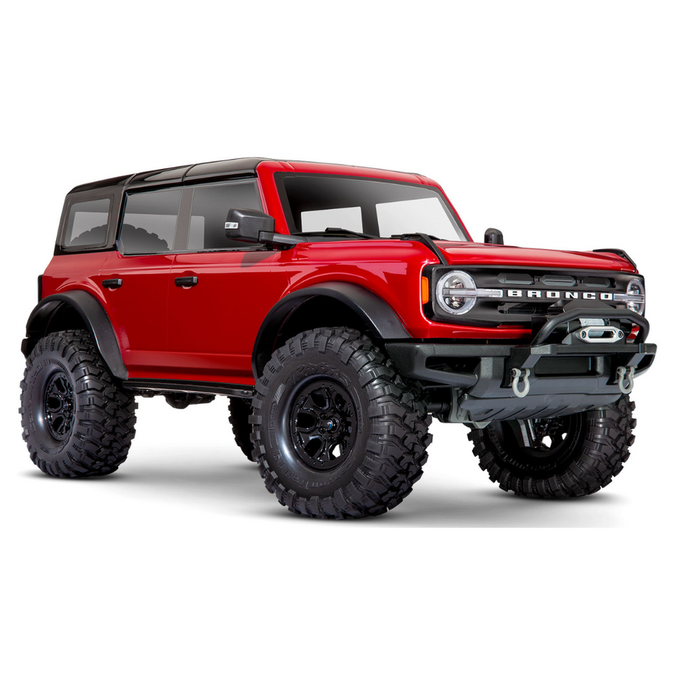 Traxxas TRX-4 1/10 2021 Ford Bronco Trail RTR RC Rock Crawler (Red) 92076-4