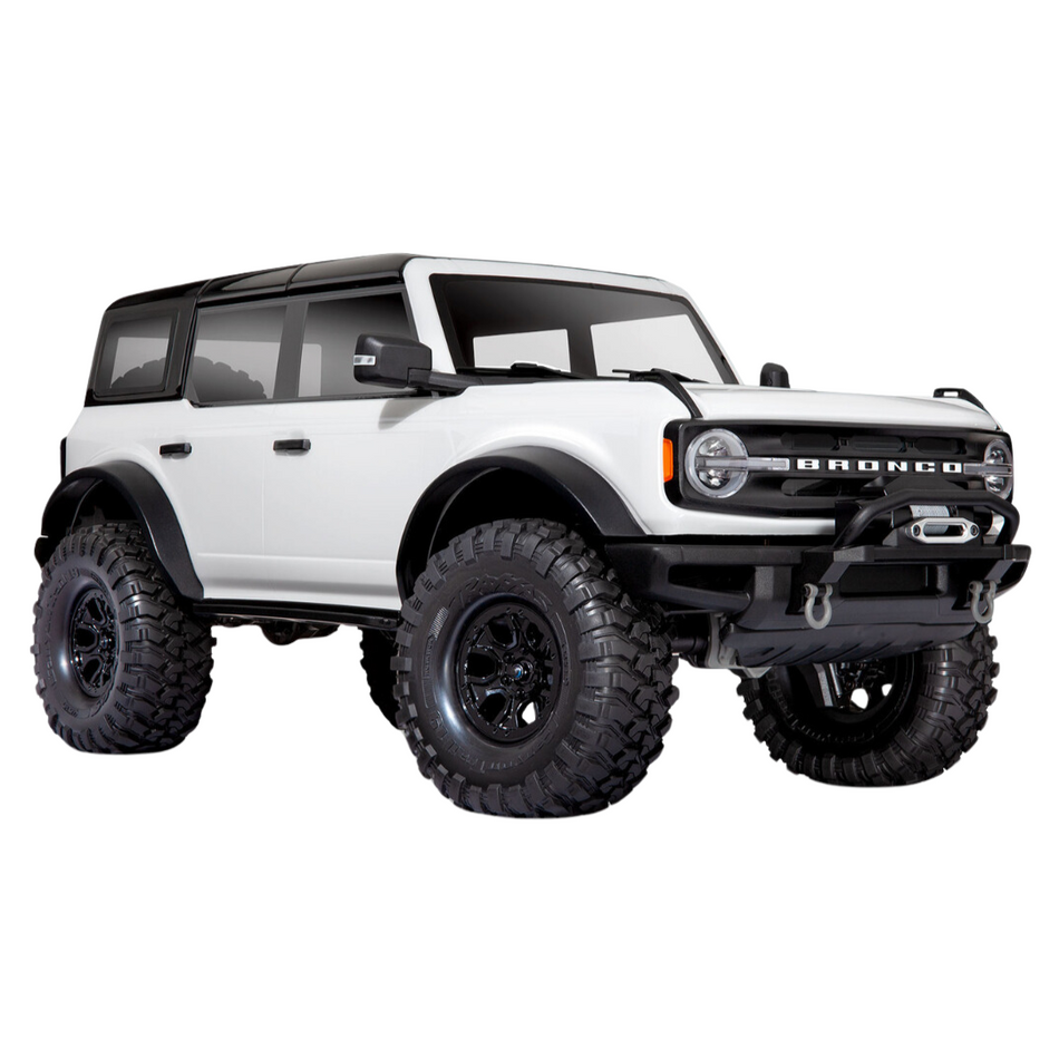 Traxxas TRX-4 1/10 2021 Ford Bronco Trail RTR RC Rock Crawler (White) 92076-4