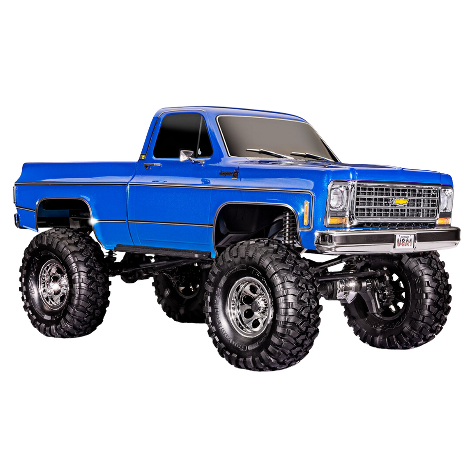 Traxxas TRX-4 1979 Chevrolet Cheyenne K10 1/10 4X4 RC Rock Crawler Metallic Blue 92056-4