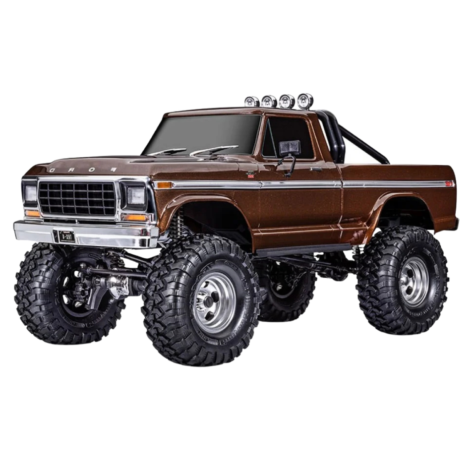 Traxxas TRX-4 Ford F-150 Ranger XLT 1/10 High Trail Edition RC Crawler Brown 92046-4