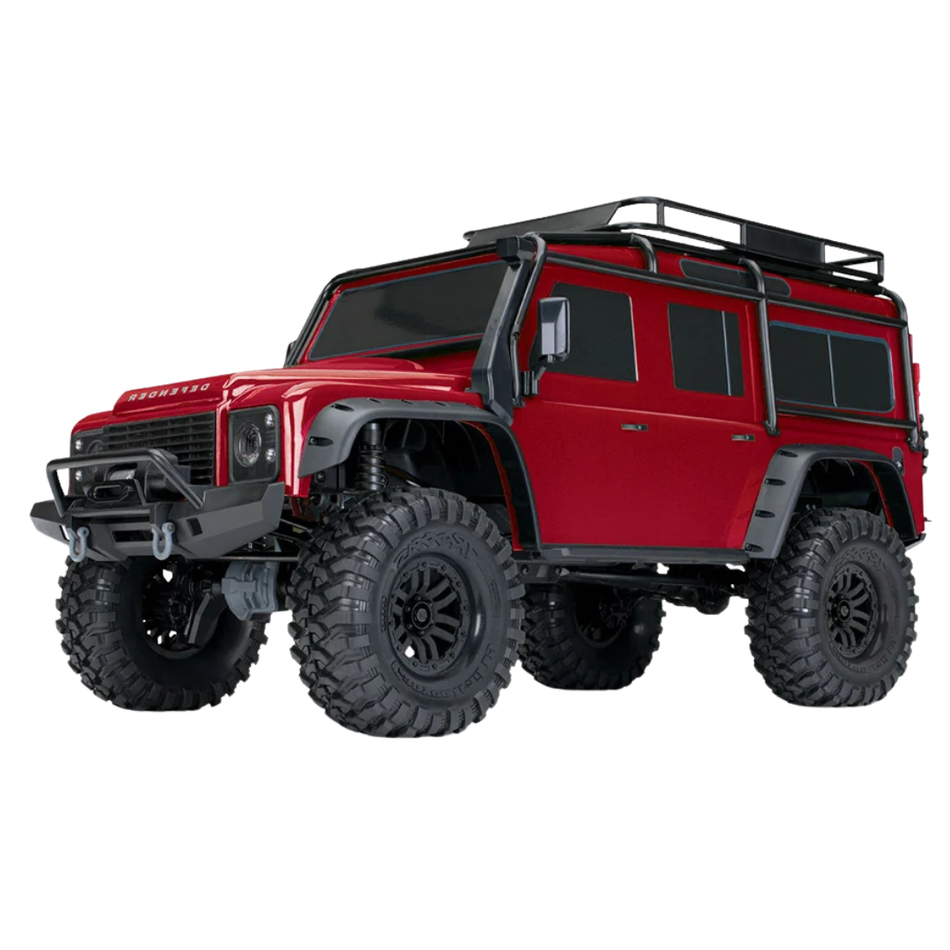 Traxxas TRX-4 Land Rover Defender 1/10 RC Crawler Red 82256-4