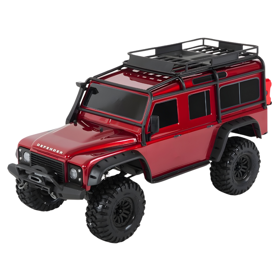 Traxxas TRX-4 Land Rover Defender RTR RC Trail Rock Crawler (Red) 82056-4