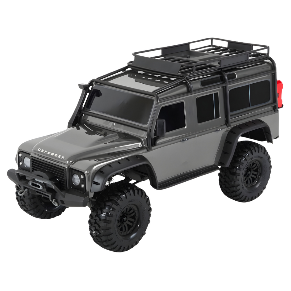 Traxxas TRX-4 Land Rover Defender RTR RC Trail Rock Crawler (Silver) 82056-4