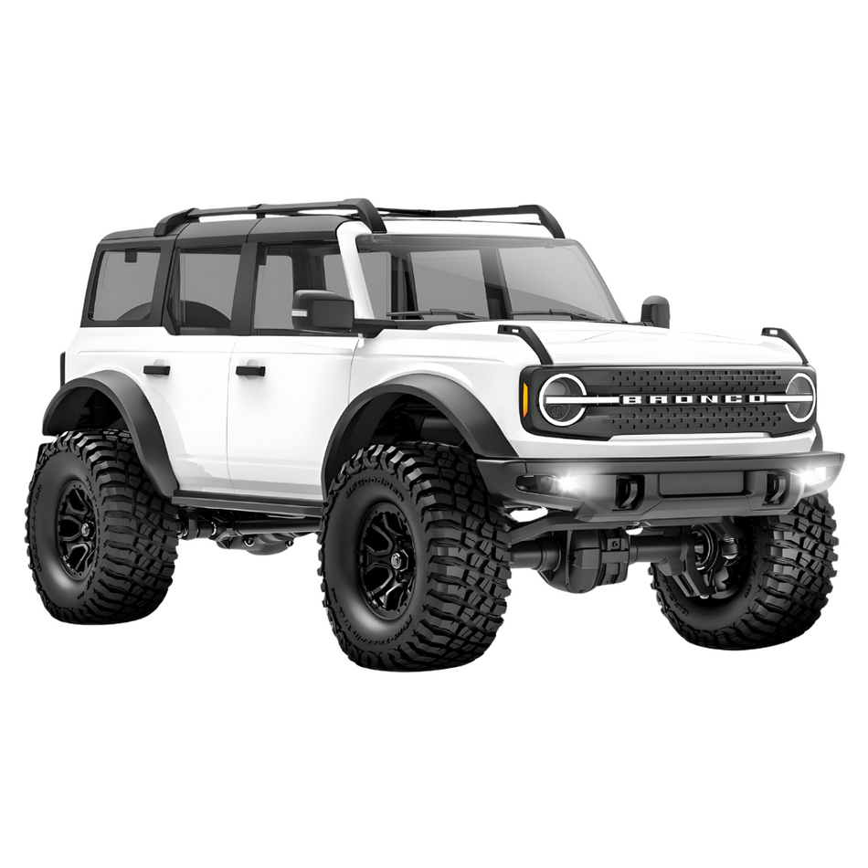 Traxxas TRX-4M Ford Bronco RTR White Off Road 1/18 RC Crawler 97074-1