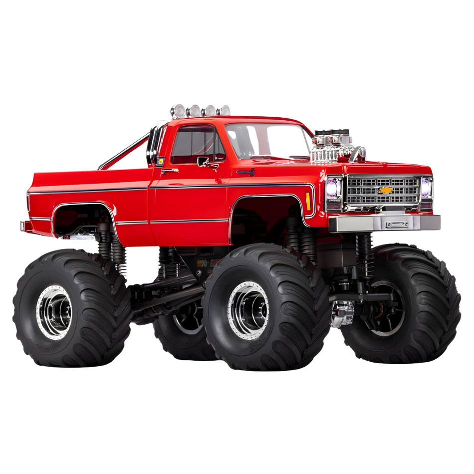 Traxxas TRX-4MT 1/18 Chevrolet K10 4WD RTR RC Monster Truck Red 98064-1