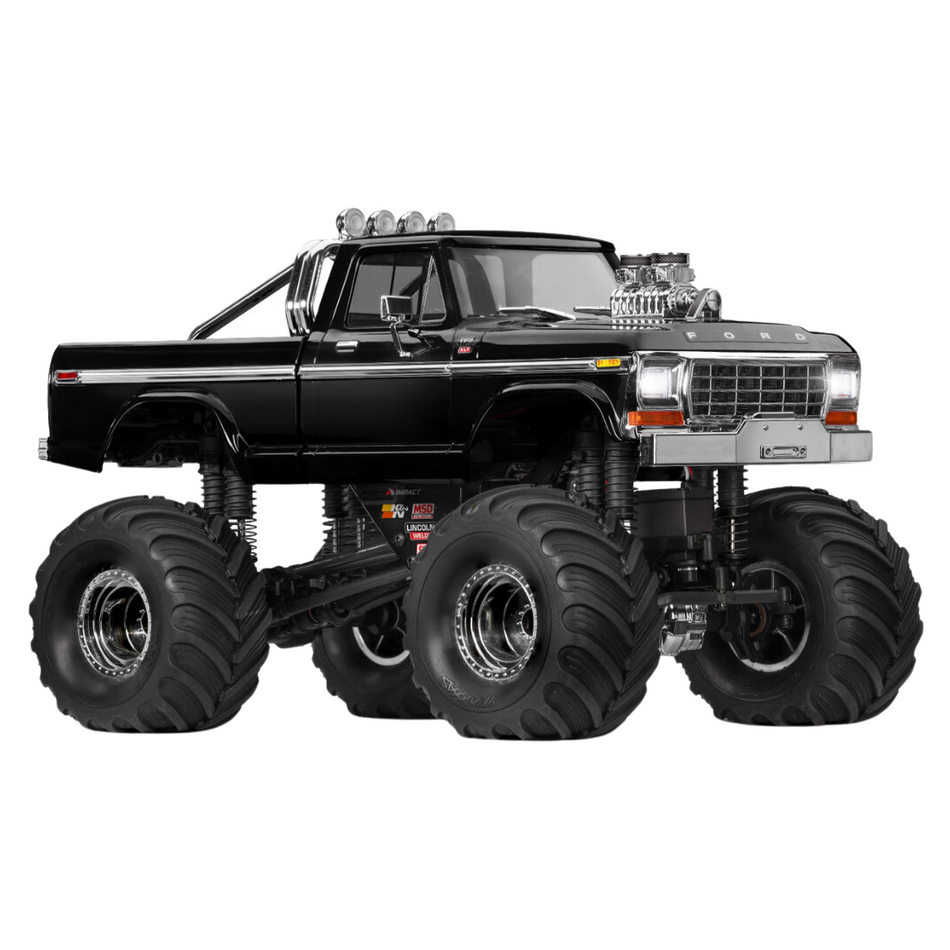 Traxxas TRX-4MT 1/18 Ford F-150 4WD RTR RC Monster Truck Black 98044-1