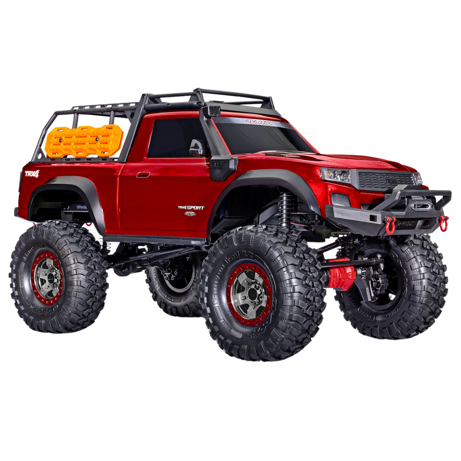 Traxxas TRX-4 Sport 1/10 4WD Rock Crawler RC RTR (High Trail) Red 82044-4