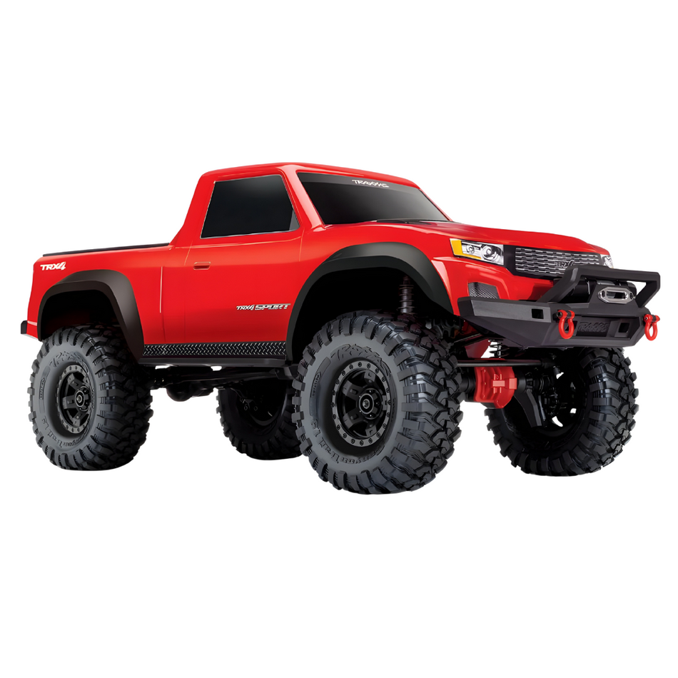 Traxxas TRX-4 Sport RC Rock Crawler 1/10 Scale Electric 4WD RTR Red 82224-4