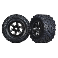 Traxxas Tyres Wheels Assembled Glued Left Right 2PCS 7772X
