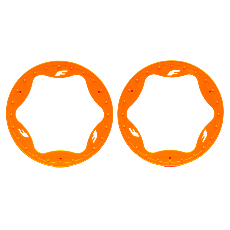 Traxxas Funco Rear Beadlock Rings 4.3in Orange 2pcs 10948-ORNG