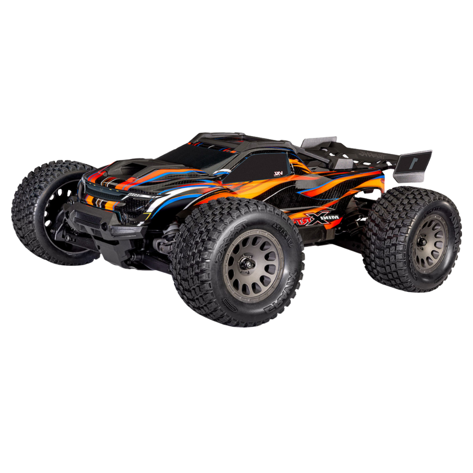 Traxxas Mini XRT VXL-3S 1/16 Scale 4WD Brushless RC Monster Truck Orange 108076-1