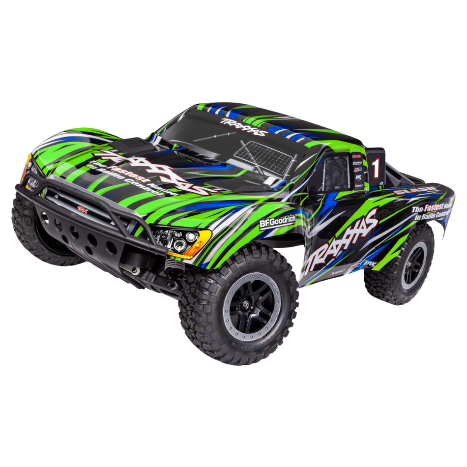 Traxxas Slash Brushless BL-2S HD 2WD Short Course Truck Red 58334-4GRN