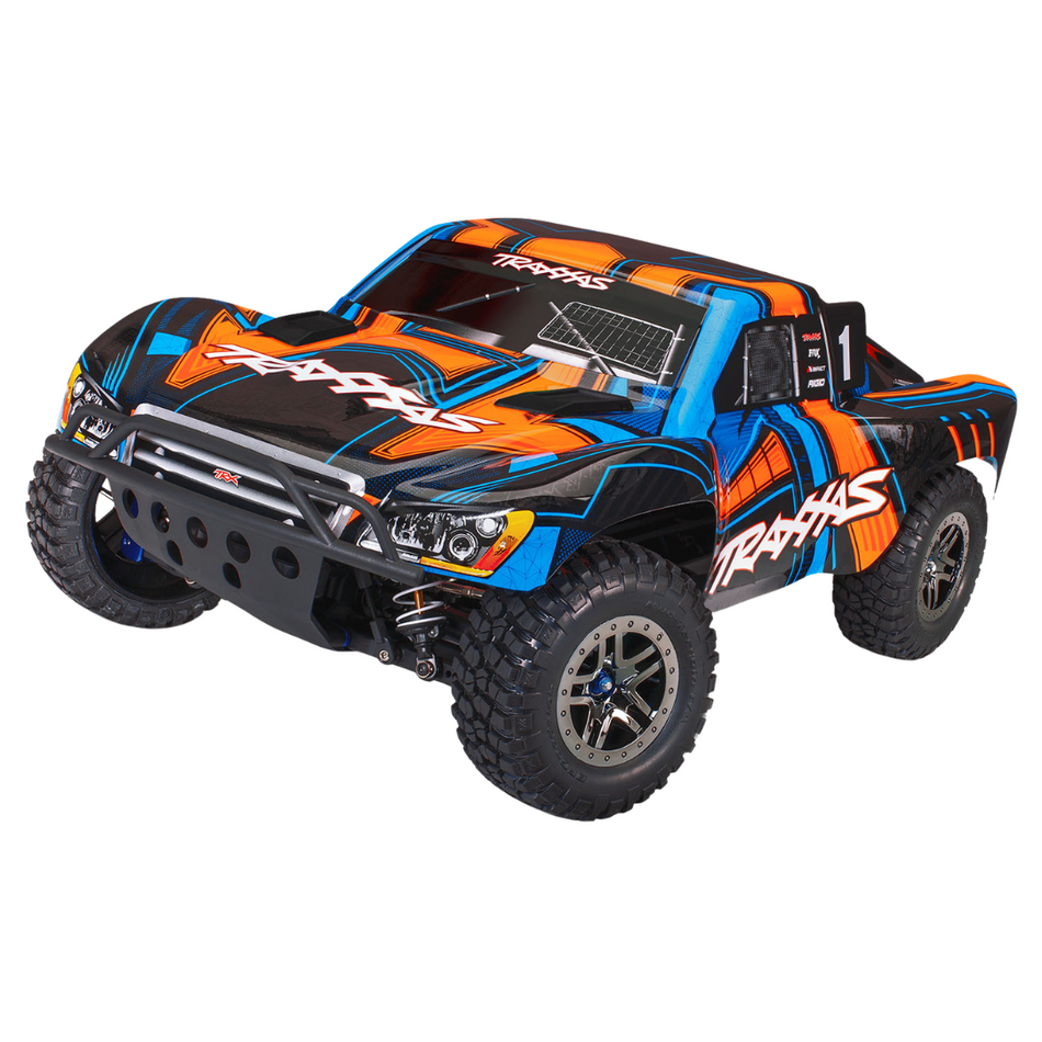 Traxxas Slash Ultimate 4X4 1/10 4WD Brushless Short Course RC Truck Orange 68277-4